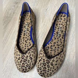 Rothy's The Flat CHEETAH SIZE 9
